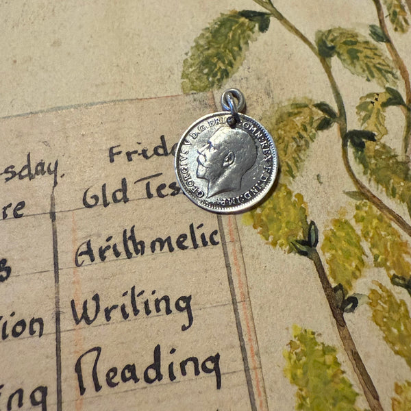 Victorian LAD Love Token Charm