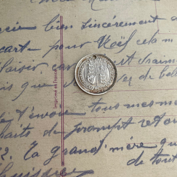 Victorian AS Love Token Charm