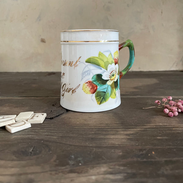 Victorian 'A Present For A Good Girl' Mug