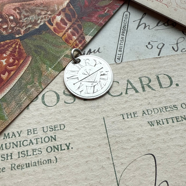 Victorian Mary Lizzie Love Token Charm
