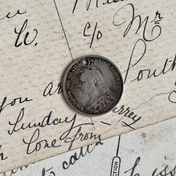 Victorian Ted Love Token Charm