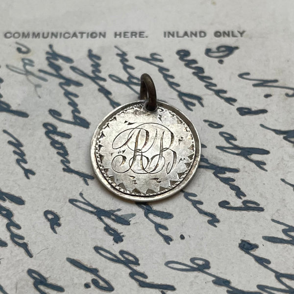 Victorian RB Love Token Charm
