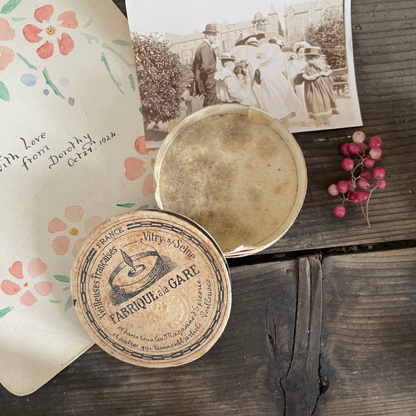 Antique French Advertising Box
