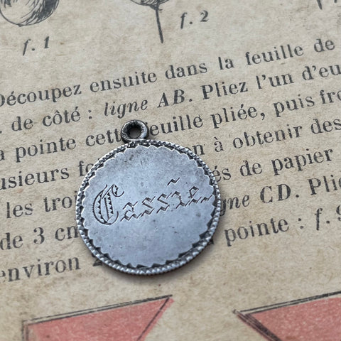 Victorian Cassie Love Token Charm