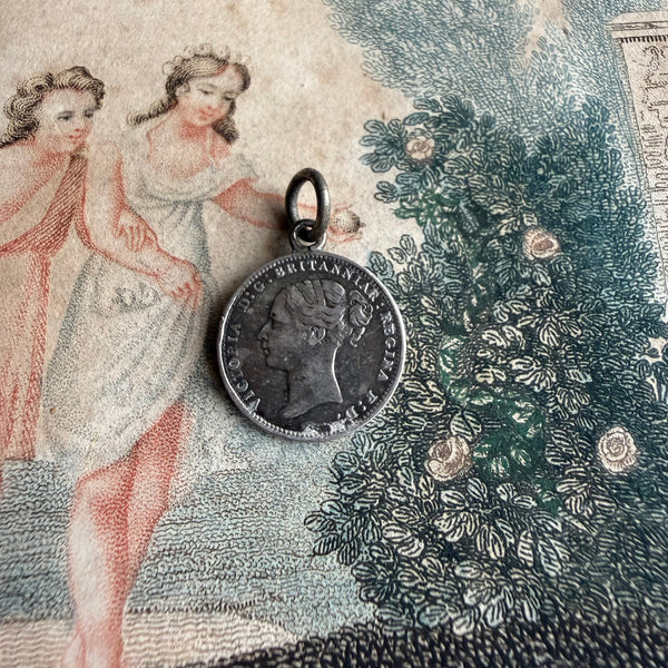 Victorian Lizzie Love Token Charm