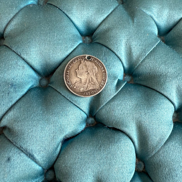 Victorian George Love Token Charm