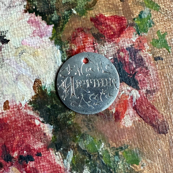 Victorian Arthur Love Token Charm