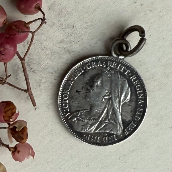Victorian Dada Love Token Charm