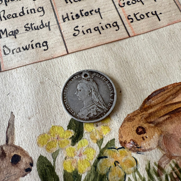 Victorian BJ Love Token Charm