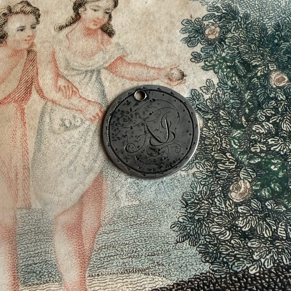 Victorian AJ Love Token Charm