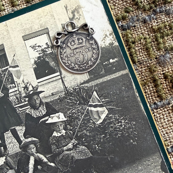 Victorian JM Love Token Charm