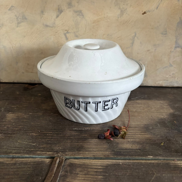 Antique Victorian Butter Dish
