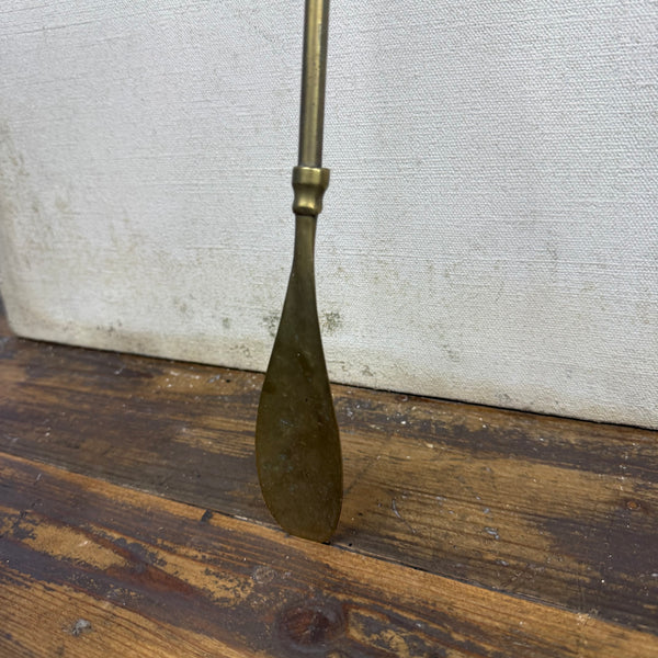 Antique Brass Horse Shoe Horn