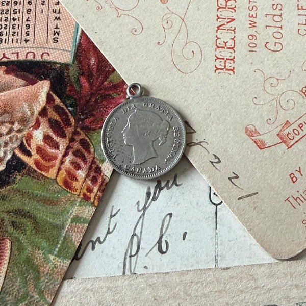 Victorian Mary Love Token Charm