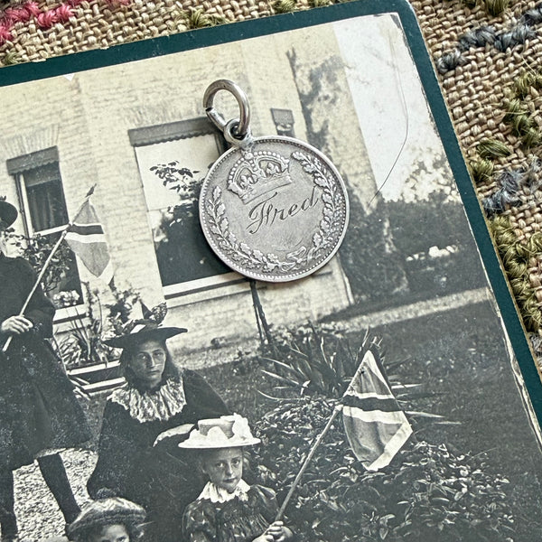 Victorian Fred Love Token Charm