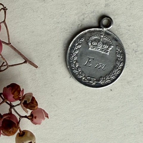 Victorian Em Love Token Charm