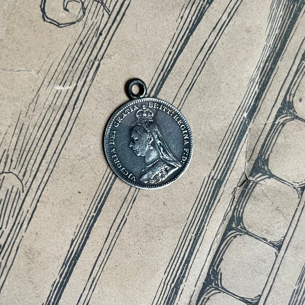 Violet Love Token Charm