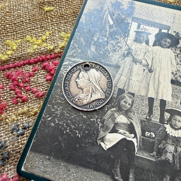 Victorian Fred Love Token Charm