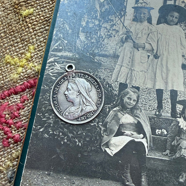 Victorian AL Love Token Charm
