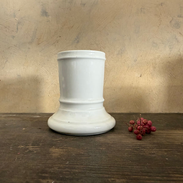 Antique Ironstone Match Holder