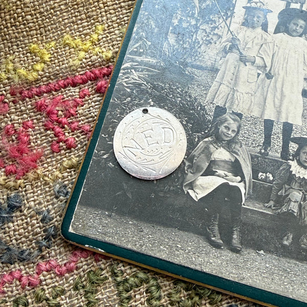 Victorian Ned Love Token Charm