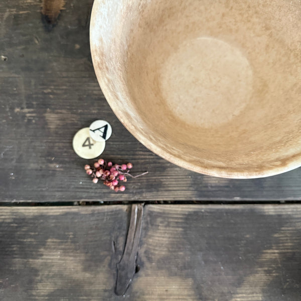 Vintage Blue Stripe Bowl