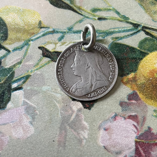 Victorian Tot Love Token Charm