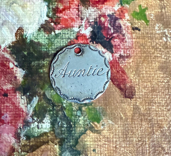 Victorian Auntie Love Token Charm