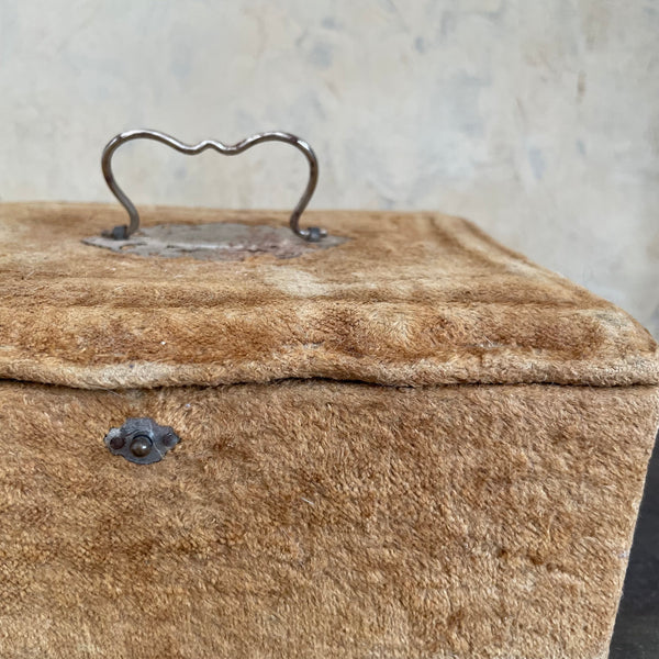 Antique Velvet Box
