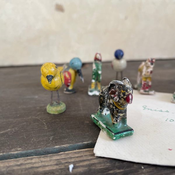 Antique Wooden Birds