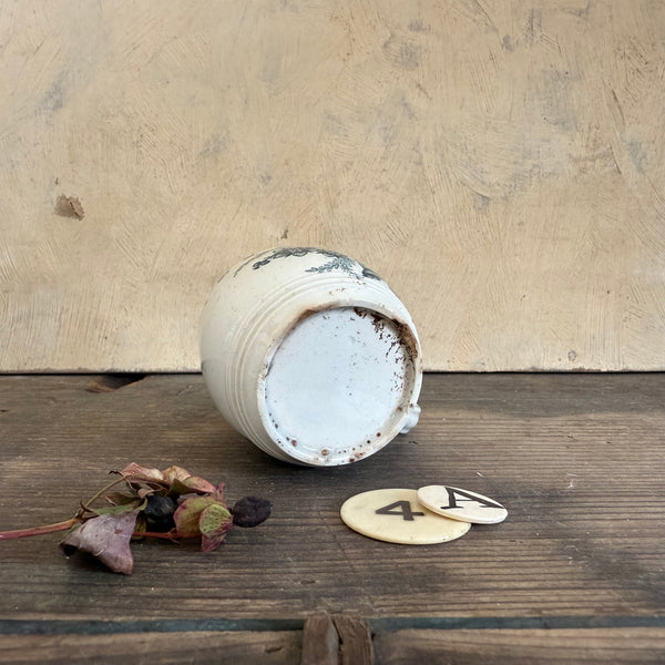 Victorian Blue & White Cup