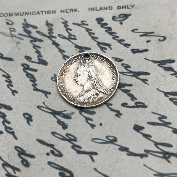 Victorian JC Love Token Charm