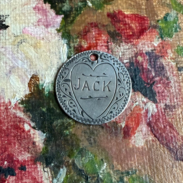 Victorian Jack Love Token Charm