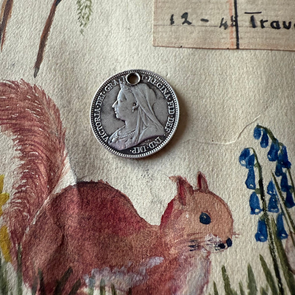 Victorian Charlie 1894 Love Token Charm