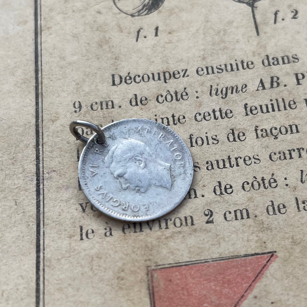 Vintage Peter Love Token Charm