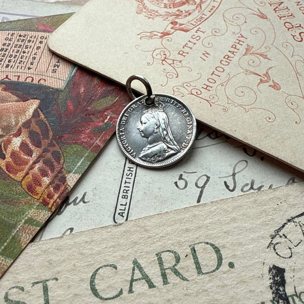 Victorian Uncle Love Token Charm
