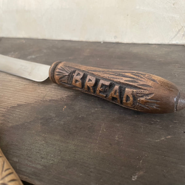 Antique Carved Handle Knives