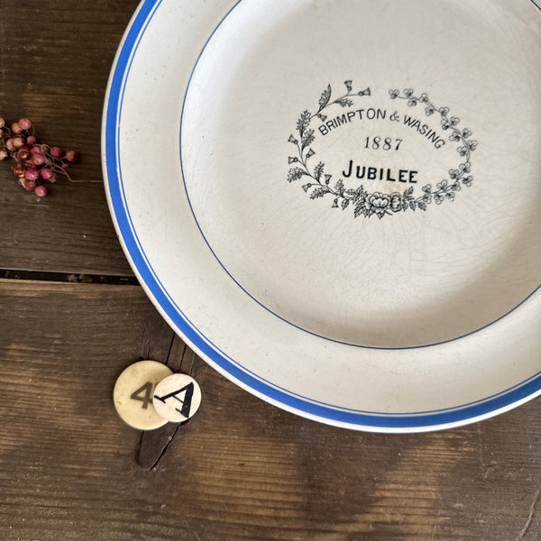 Antique Victoria Jubilee Commemorative Plate