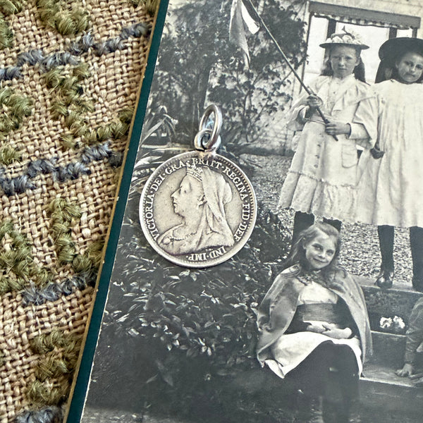Victorian Athel Love Token Charm