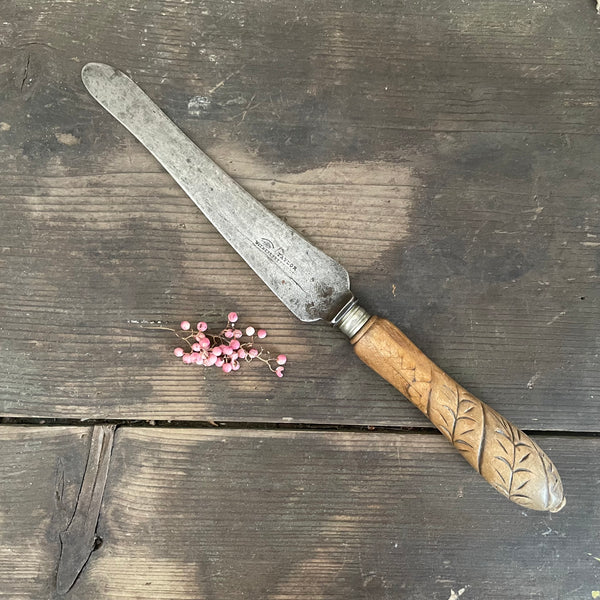 Antique Carved Handle Knives