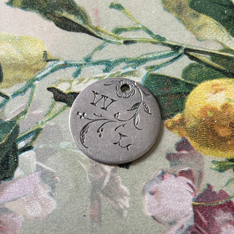 Victorian WL Love Token Charm