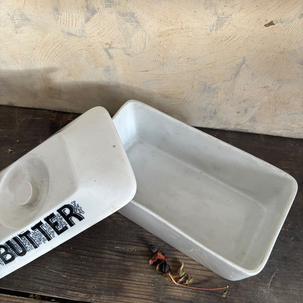 Antique Victorian Butter Dish
