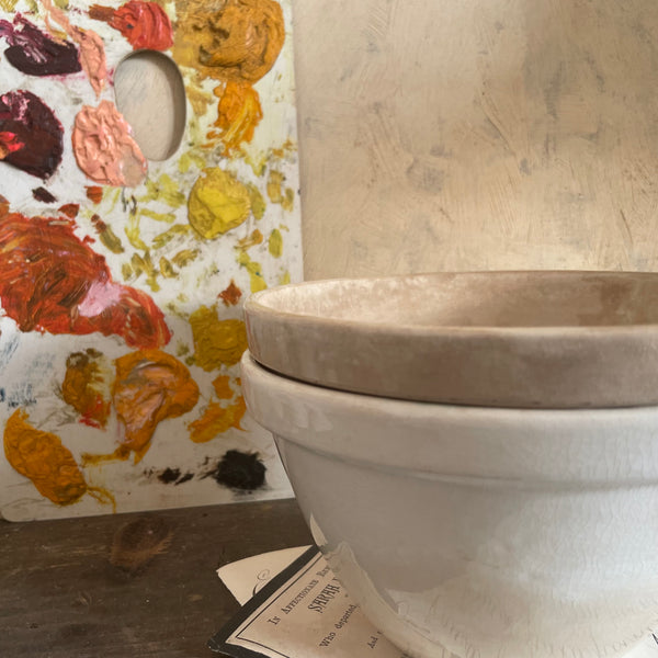 Victorian Ceramic Stained Bowl