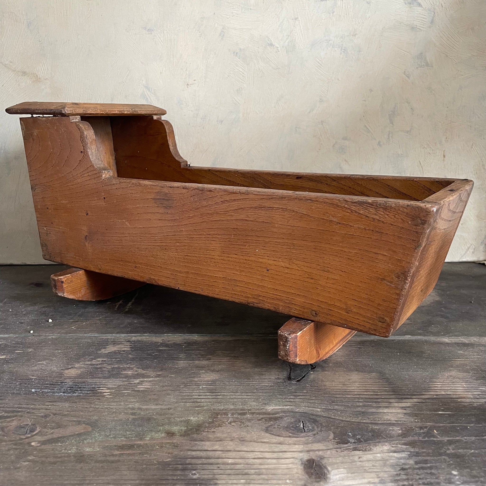 Vintage Handmade Doll Crib