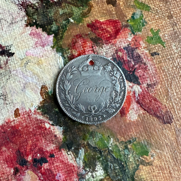 Victorian George Love Token Charm