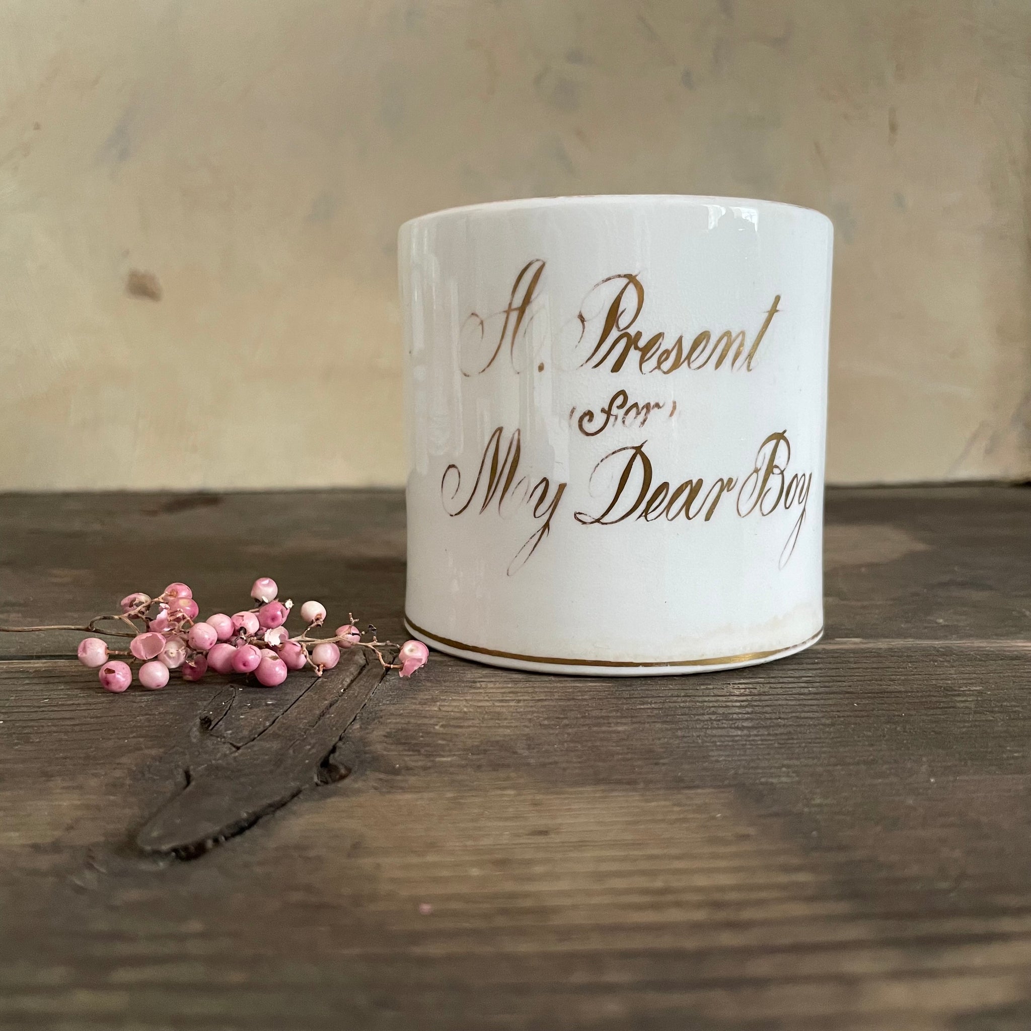 Edwardian 'For My Dear Boy' Mug
