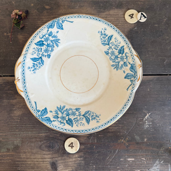 Antique Floral Plate