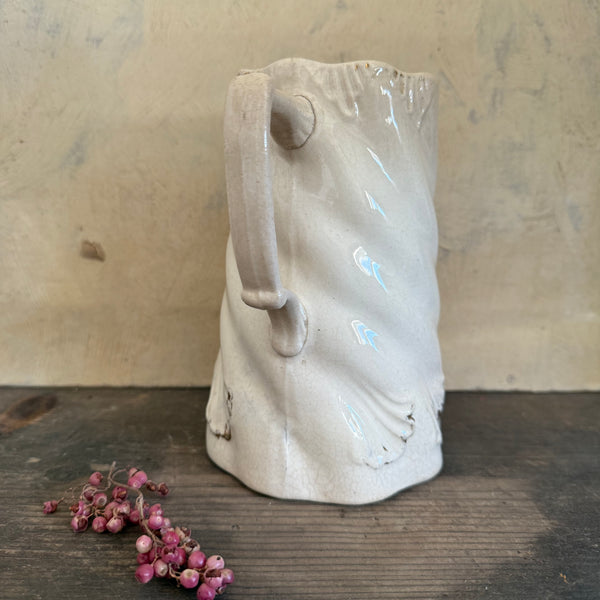 Pretty Vintage White Jug