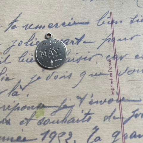 Victorian May Love Token Charm