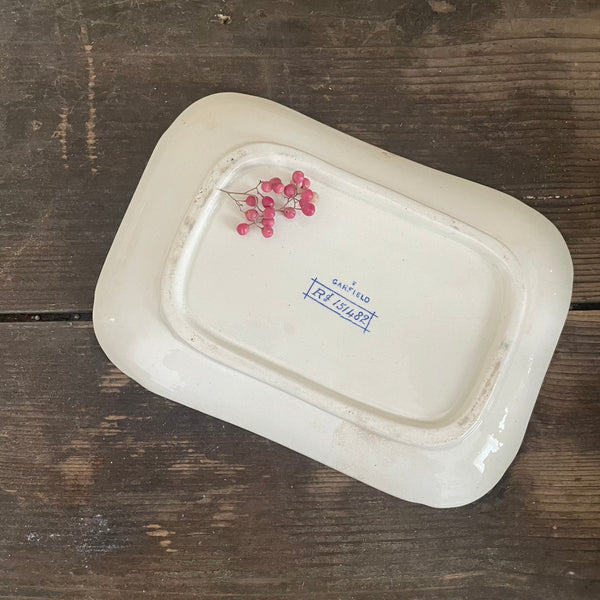 Vintage Transferware Rectangle Plate